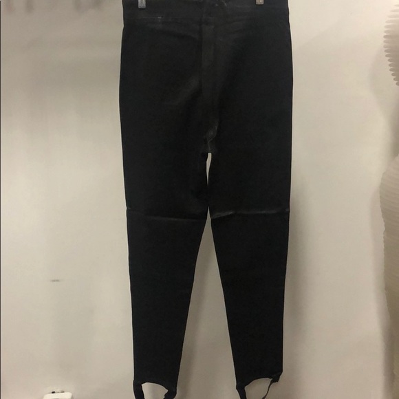 RETAIL $995 NWT HUDSON Jean LAMB LEATHER skinny pant I ONLY SELL AUTHENTIC - Picture 9 of 13